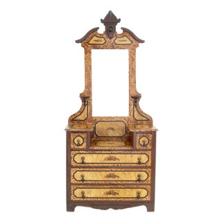 American Grain Painted Dressing Table For Sale