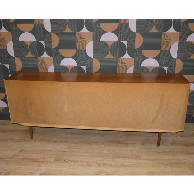 Large Sideboard in Walnut from MCM, 1960s For Sale - Image 4 of 18