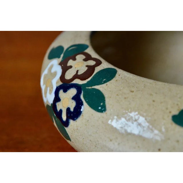 Ceramic Art Deco Bowl by Jean Garillon for Elchinger et Cie For Sale - Image 7 of 9