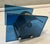 Very rare set of a bathroom mirror and accessory set made in Italy in the 1980s in the manner of Fontana Arte. This...