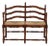 Country French Rush Seat Bench For Sale
