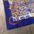 21st Century Full Set 41x41 Cm Navy Silk Scarf by Hermès For Sale - Image 12 of 15