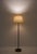 Goldenrod Swedish Brass and Teak Floor Lamp attributed to Böhlmarks, 1940s For Sale - Image 8 of 9