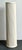 Late 20th Century Vintage White Painted Rattan Pedestal For Sale - Image 5 of 13