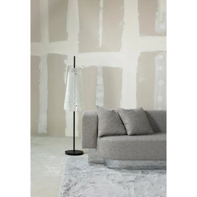 Early 21st Century Bent Two Transparent with Black Frame by Sebastian Herkner For Sale - Image 5 of 6