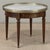 Mid 20th Century Antique French Louis XVI Mahogany Marble Top Bouillotte Table For Sale - Image 5 of 18