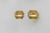 Brass Colored Metal Pendant Trava Lamps by Carl Thore, Sweden from Granhaga Metallindustri, 1960s, Set of 2 For Sale - Image 11 of 14