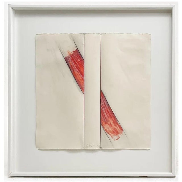 1970s Richard Smith, Original Abstract Collage Painting British American Pop Artist Richard Smith, 1976 For Sale - Image 5 of 12