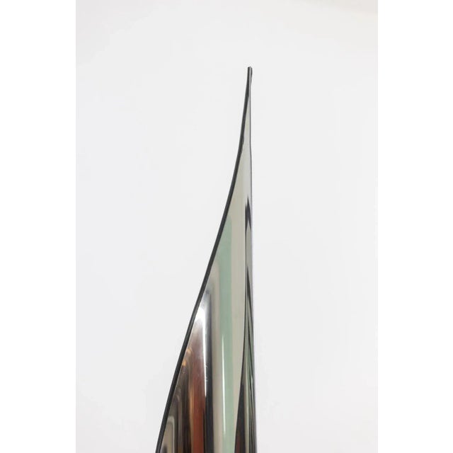 Stainless Steel Floor Lamp from Stilnovo, 1970s For Sale - Image 4 of 6