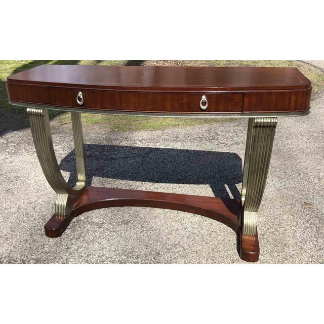 Thomasville Bogart Collection Art Deco Console Chairish