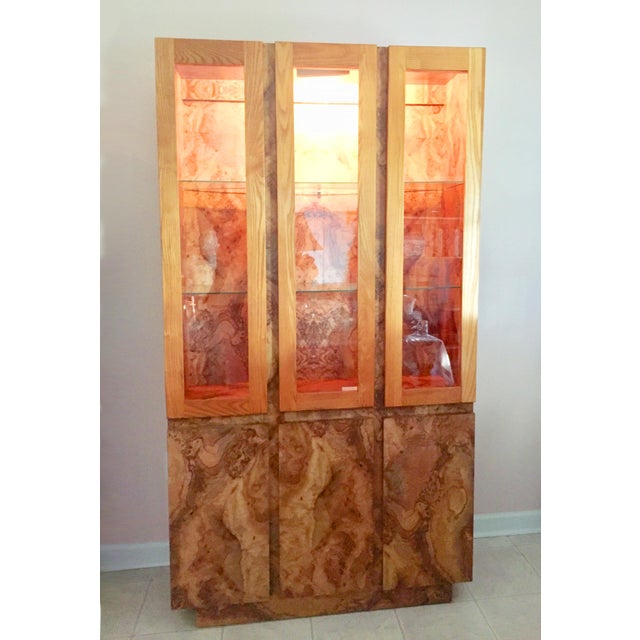 Vintage Burl Wood China by Drexel Chairish