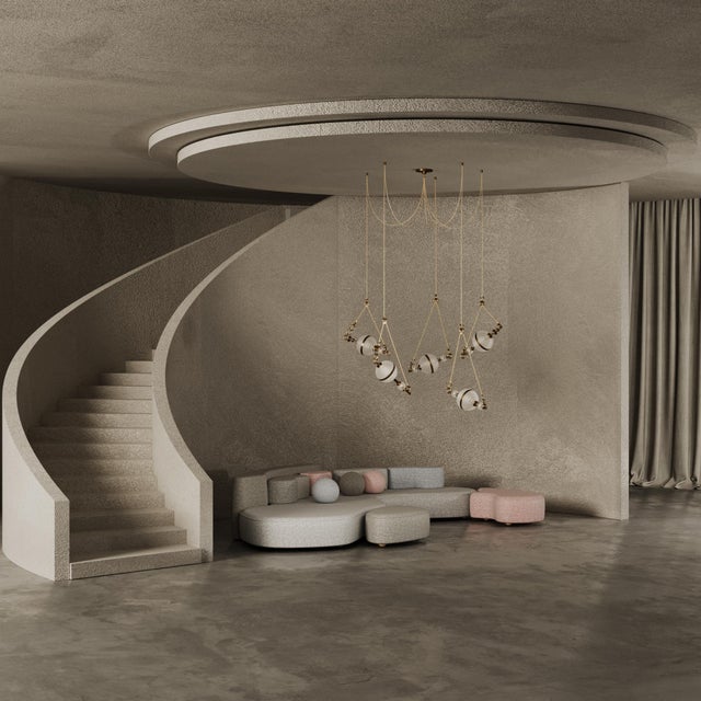 Saturn Suspension Lamp by Creativemary For Sale - Image 13 of 16