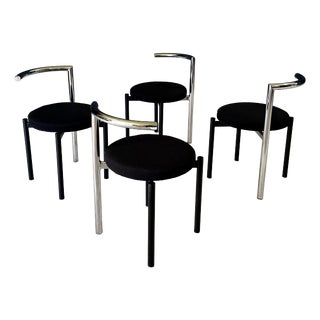 Postmodern Dining Chairs, Italy, 1980s, Set of 4 For Sale