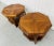 Mid-Century Modern Mid-Century Modern Lane Octagonal Walnut Side Tables - Set of 2 For Sale - Image 3 of 7