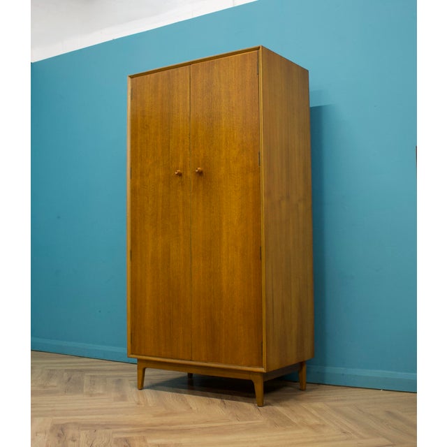 Vintage Teak Wardrobe from Vesper, 1960s For Sale - Image 4 of 8
