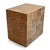 Wood Washed Teak Cube Side Table For Sale - Image 7 of 11