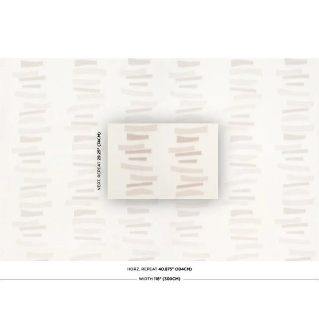 A modern geometric with subtle tonalities and an irregular stripe effect, Jensen Sheer is a striking double-width fabric...