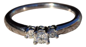 The Sponde: Past Present and Future Diamond Engagement Ring in White Gold