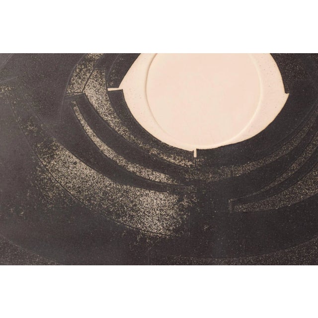 Amadeo Gabino, Abstract Composition, 1973, Ink on Paper, Framed For Sale - Image 6 of 12