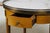 1940s Pair of Louis XVI Style Bouillotte Tables With Marble Tops & Brass Gallery – Two-Tier Drink Tables For Sale In Los Angeles - Image 6 of 10