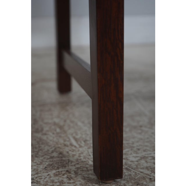 Stickley Mission Oak Arts & Crafts Armchair For Sale - Image 12 of 18