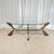 Metal Vintage Italian Coffee Table in Glass, 1970s For Sale - Image 7 of 18