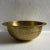 Rustic Moroccan Farmhouse Hammered Brass Sink Bathroom Drop-In Oval Bar Sink With Brass Drain For Sale - Image 4 of 10