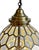 Indian Vintage Brass Honeycomb Pendant Light For Sale - Image 3 of 7