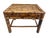 Wood Vintage Tortoiseshell Bamboo Stool or Stand For Sale - Image 7 of 10
