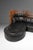Organic Modern "Isle D'Palm" Modular Sofa in Leather and Palm Wood Attributed to Pacific Green, Australia, Circa 2000s For Sale - Image 10 of 12