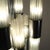 Chandelier with Glass Rods and Steel Structure, 1970, in Good conditions. Designed 1970 to 1979 Up to 250V (Europe/UK...