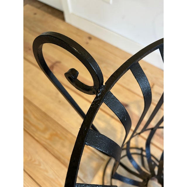 1950's Wrought Iron Planter For Sale - Image 4 of 5