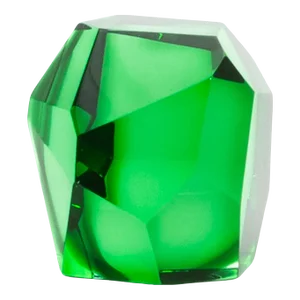 Hand-Blown Murano Diamond Sculpture