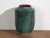Antique Green Stoneware Vase For Sale - Image 5 of 8