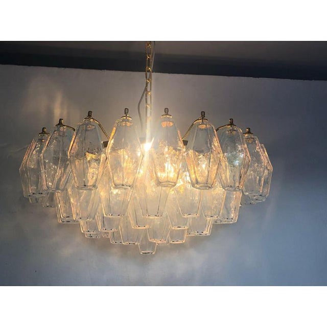 Early 21st Century Barovier Murano Glass Sputnik Chandelier from Poliedro Mazzega Zuccheri Venini For Sale - Image 5 of 13
