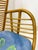 Substantial Coastal Sculptural Rattan, Reed Peacock Chair, Great Condition For Sale - Image 9 of 11