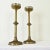 Brass French 19th Century Brass Altar Candlesticks - A Pair For Sale - Image 8 of 10