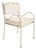 Panarea Armchair in Gelato with Orange and Cream Striped Upholstery by Ceraudo, 2010s For Sale