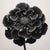 Contemporary 20' X 20' 'Heliotropium' Flower - Black and White Limited Edition Botanical Floral Photograph Print, Unframed For Sale - Image 3 of 3