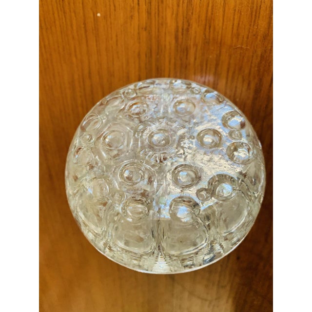 Vintage French Flower Frog Vases with Pewter Holders, 1960s, Set of 2 For Sale - Image 9 of 18
