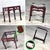 Late 20th Century Ming Style Rosewood End or Side Table With Square Glass Inset Top Made in China For Sale - Image 11 of 12