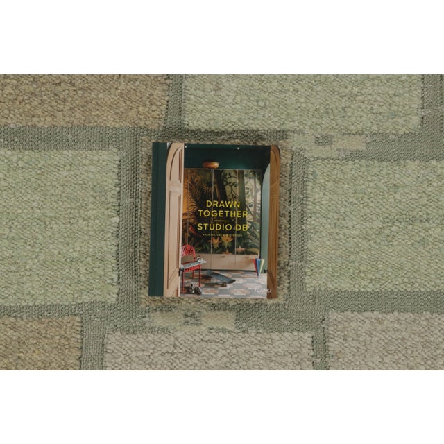 Contemporary Scandinavian Style Flatweave Wool Rug, by Rug & Kilim, India For Sale - Image 9 of 9