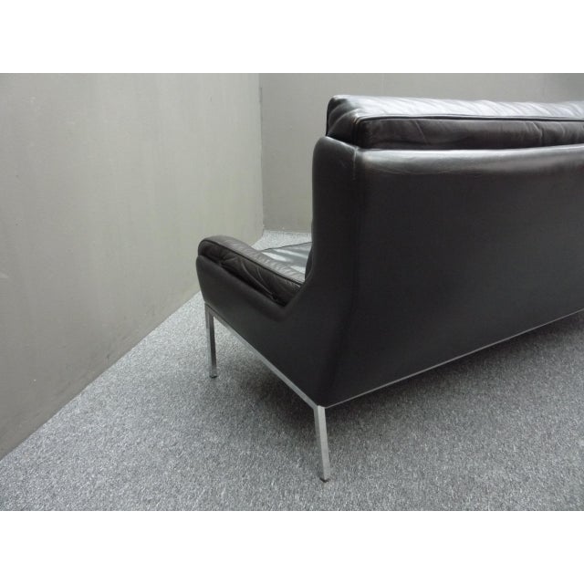 Leather Sofa by Roland Rainer, 1960s For Sale - Image 10 of 18