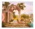 Landscape with Ruins - Original Lithograph - Late 20th Century For Sale