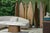 Handcrafted Panama II Brass and Walnut Wood Screen by Reda Amalou Design For Sale - Image 9 of 10