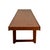 Brown Vintage Torbjørn Afdal Krobo Extra Long Teak Bench by Bruksbo Norway, Scandinavian Modern For Sale - Image 8 of 18