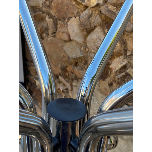 Vintage Chrome Metal Coat Rack, 1970s For Sale - Image 18 of 18