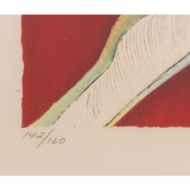 Red Salvador Dali "Without Hope" Lithograph, 1969 For Sale - Image 8 of 12