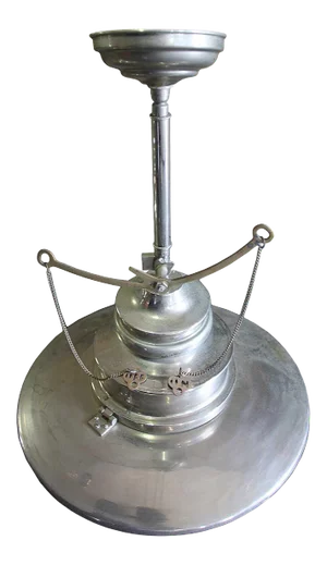 Ceiling Light Fixture Nickel Plated