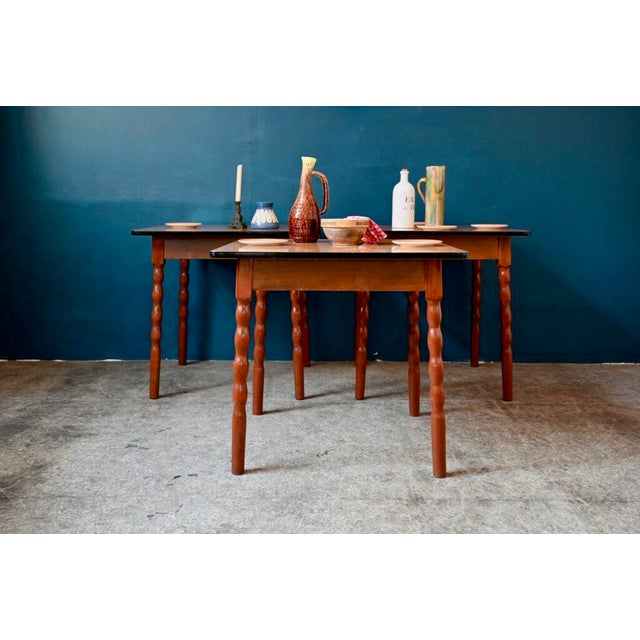 Small Square Brasserie Table, 1950s For Sale - Image 17 of 18